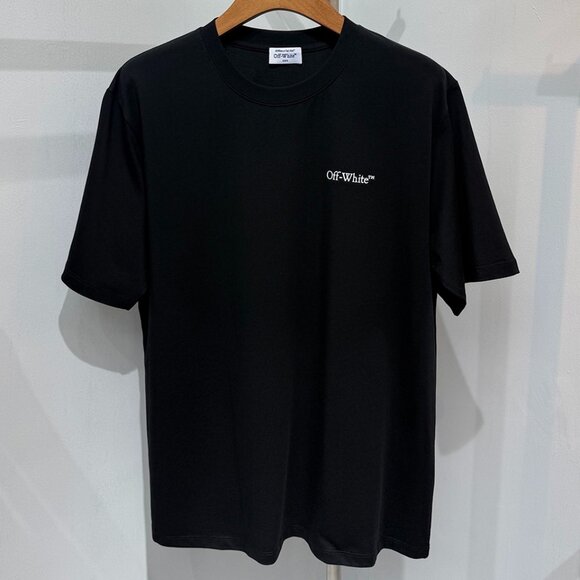 Off-White Men's Scratch Arrow Black T-Shirt - Picture 2 of 5